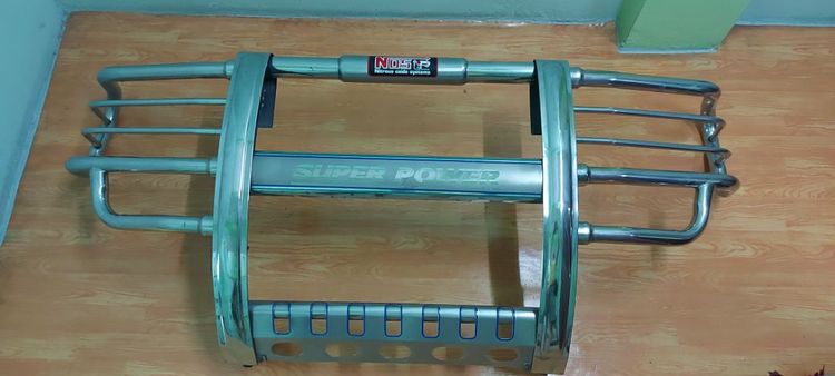 กันชนเสริมสแตนเลสหน้าแว่น สำหรับวีโก้4×4หรือจะไปแปลงใส่รถอื่น