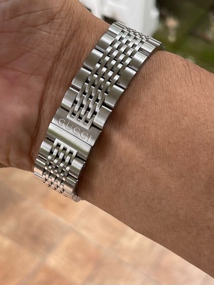 GUCCI Black Dial Date Stainless Steel 126.2 Series Men's Watch YA126201 รูปที่ 18