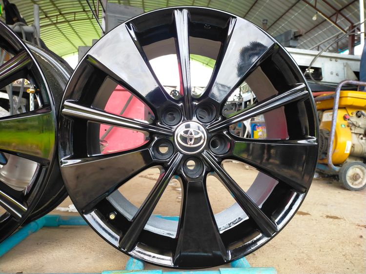 แม็กขอบ18 กว้าง8 et45 สีอบpowder coatใส่ vellfire alphard camry chr. อื่นๆ 5 รู 114 รูปที่ 3