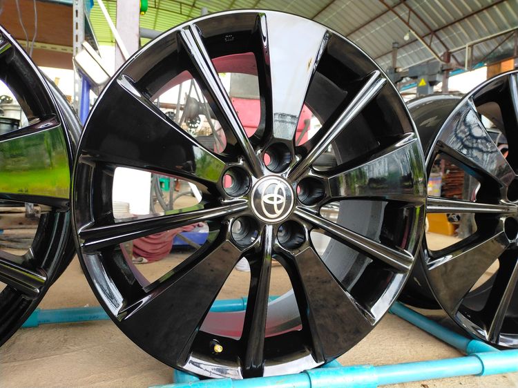 แม็กขอบ18 กว้าง8 et45 สีอบpowder coatใส่ vellfire alphard camry chr. อื่นๆ 5 รู 114