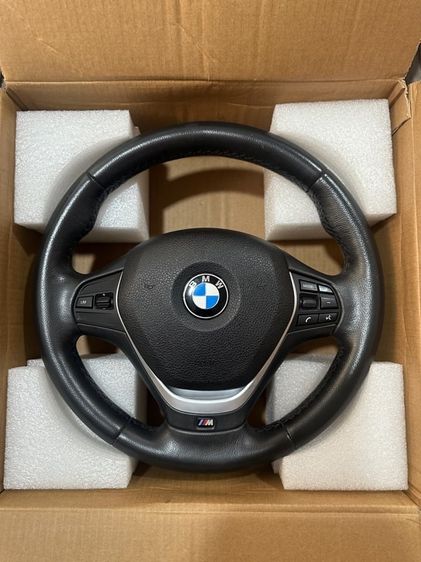 พวงมาลัยเดิม BMW f20 m sport แท้ถอดมือสอง