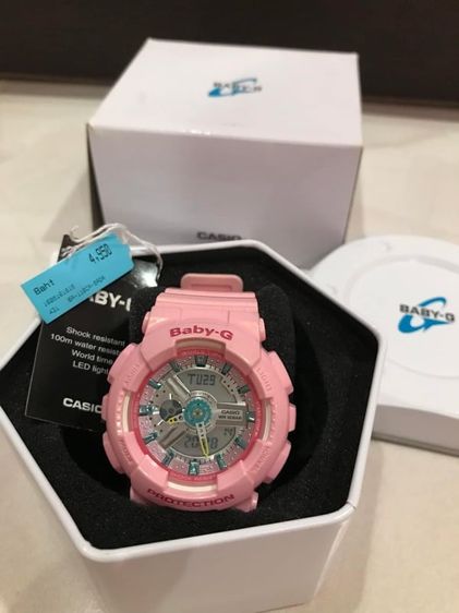 ชมพู Baby-G นาฬิกาbabyGมือสอง