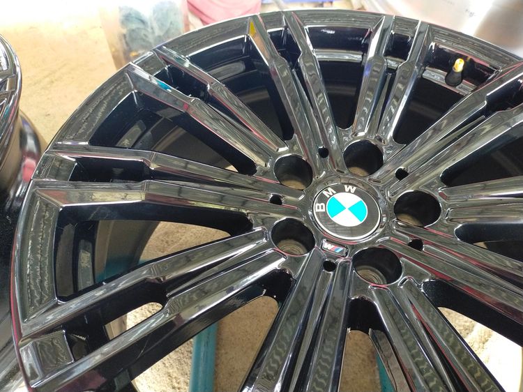 แม็กแท้BMW G20 M-Sport ขอบ18 หน้ากว้าง 7.5 et25 หลังกว้าง 8.5 et40 5รู112 สีอบpowder coat รูปที่ 6