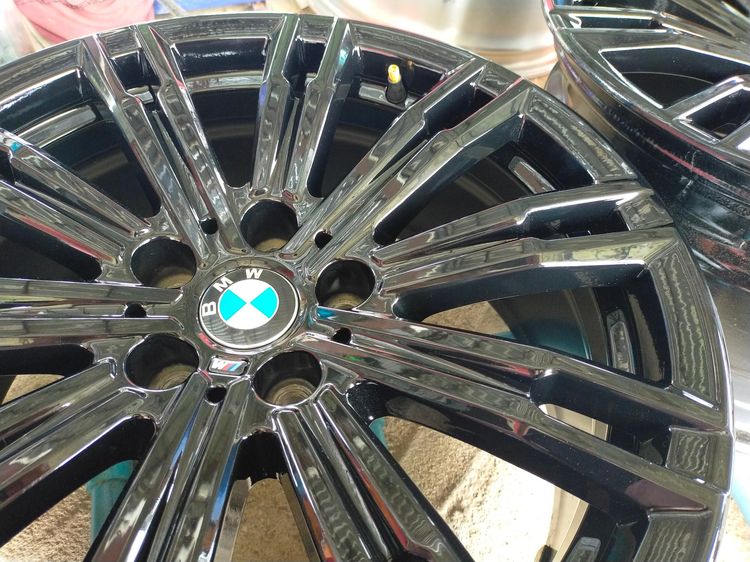 แม็กแท้BMW G20 M-Sport ขอบ18 หน้ากว้าง 7.5 et25 หลังกว้าง 8.5 et40 5รู112 สีอบpowder coat รูปที่ 5