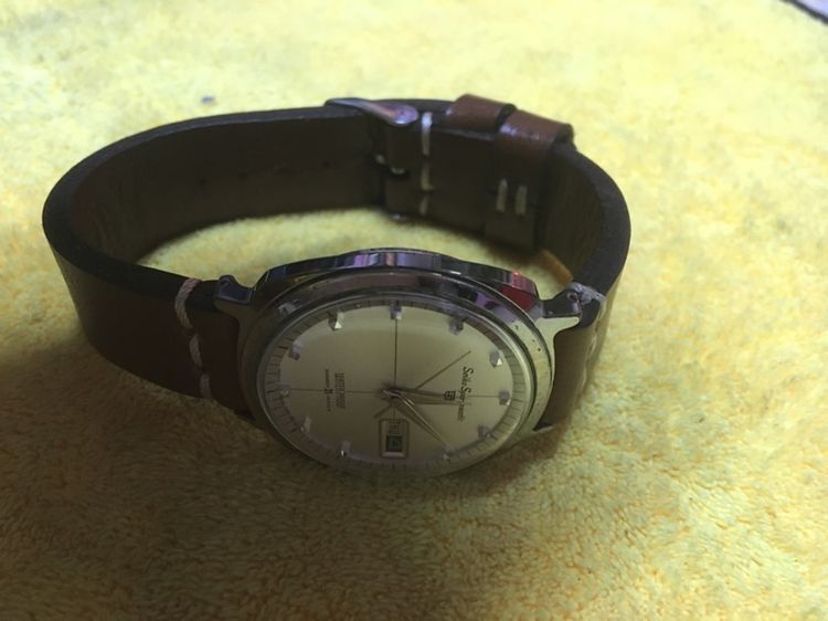 นาฬิกาชายยี่ห้อ seiko automatic สภาพเดิมๆวินเทจ รูปที่ 2