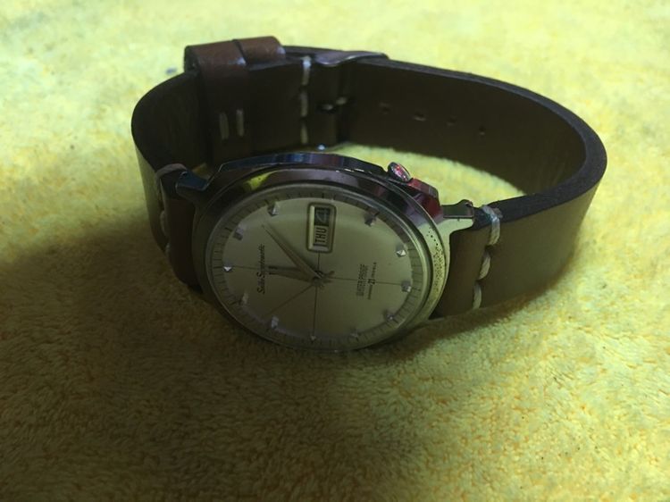 นาฬิกาชายยี่ห้อ seiko automatic สภาพเดิมๆวินเทจ รูปที่ 4