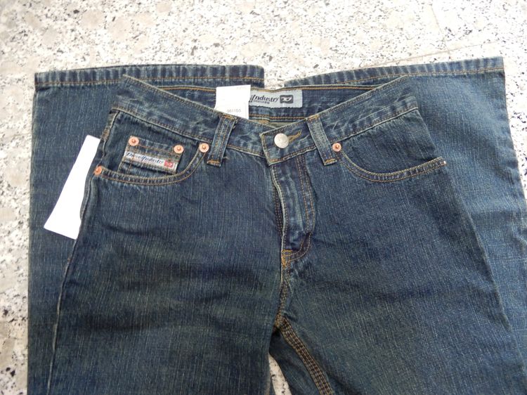 DIESELกางเกงยีนส์แฟชั่นขากระดิ่งผู้หญิง เอว 26 นิ้ว ของใหม่ รูปที่ 11