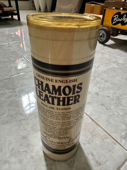 ผ้าชามัวร์หนังแท้อังกฤษ Chamois