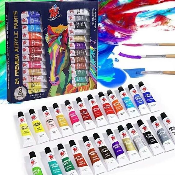 สีกล่องใหญ่24สี รูปที่ 5