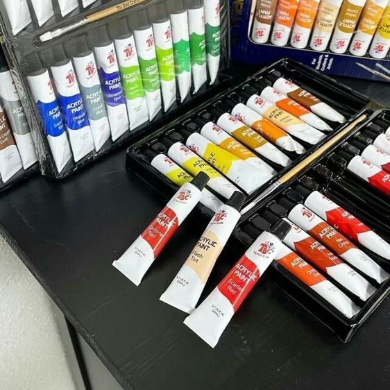 สีกล่องใหญ่24สี รูปที่ 3