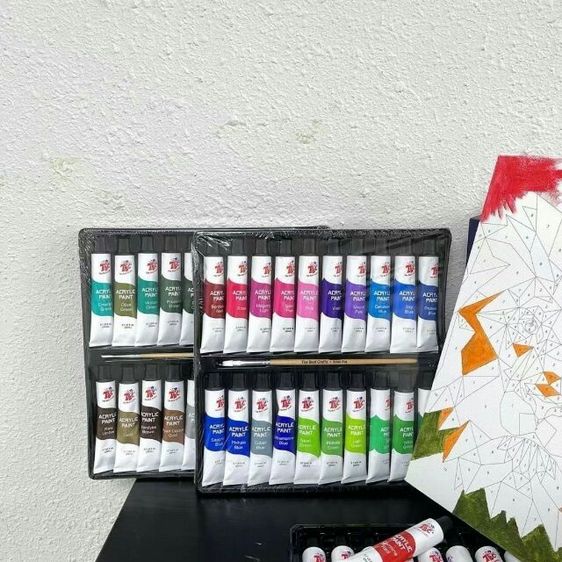 สีกล่องใหญ่24สี รูปที่ 7