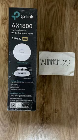 ขายTP-LINK (EAP620 HD) Wireless Access Point AX1800 Dual band Gigabit Wi-Fi 6 มือ1ราคาถูก รูปที่ 4