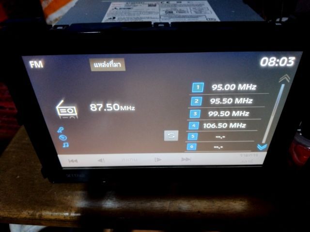 วิทยุจอเดิมแท้ถอดมิตซูปาเจโร้ปี22