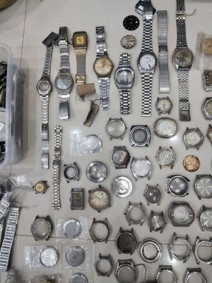 อะไหล่นาฬิกา งานช่าง เก่าเก็บเดิมๆ และตัวเรือนของใหม่ สายนาฬิกา Seiko ตัวเรือนสวยๆ พร้อมส่ง รูปที่ 18