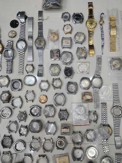 อะไหล่นาฬิกา งานช่าง เก่าเก็บเดิมๆ และตัวเรือนของใหม่ สายนาฬิกา Seiko ตัวเรือนสวยๆ พร้อมส่ง รูปที่ 13