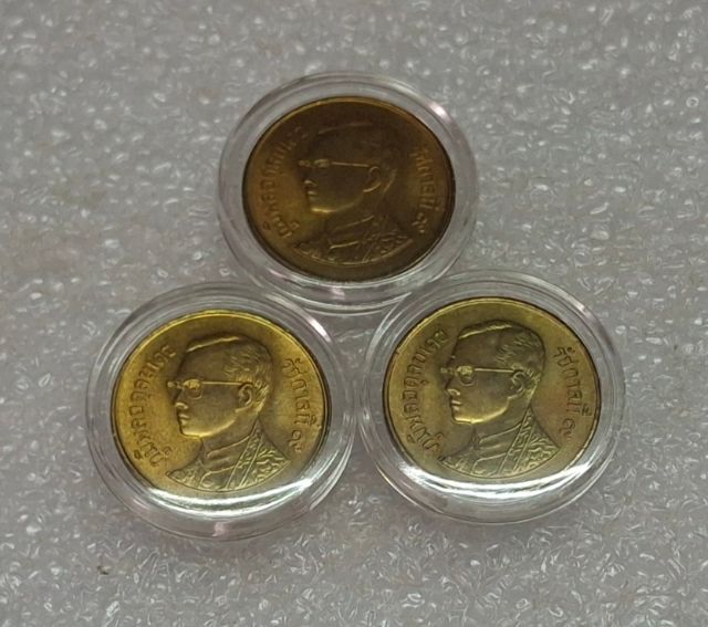 เหรียญหมุนเวียน 50 สต. ปี 2534 UNC หายาก  รูปที่ 4