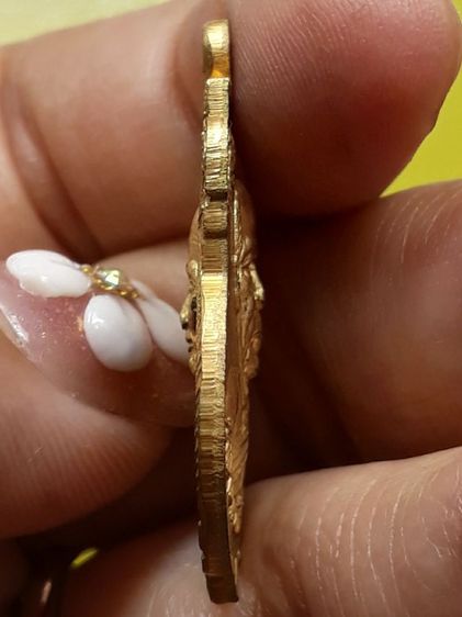 เหรียญหลวงพ่อคงหน้า คงหลัง วัดป่าขาด จังหวัดสงขลา กะไหล่ทอง รูปที่ 4