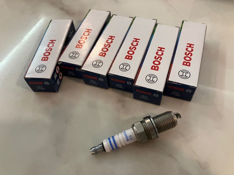 หัวเทียน Benz Boschแท้ เครื่อง M104, M111, M119, M120 W124 W210 W208 W140 R129 R170 W109 (E200 E220 E280 S280 S320 500SEL 300SL 500SL SL280 รูปที่ 6