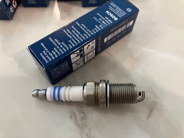 หัวเทียน Benz Boschแท้ เครื่อง M104, M111, M119, M120 W124 W210 W208 W140 R129 R170 W109 (E200 E220 E280 S280 S320 500SEL 300SL 500SL SL280 รูปที่ 2