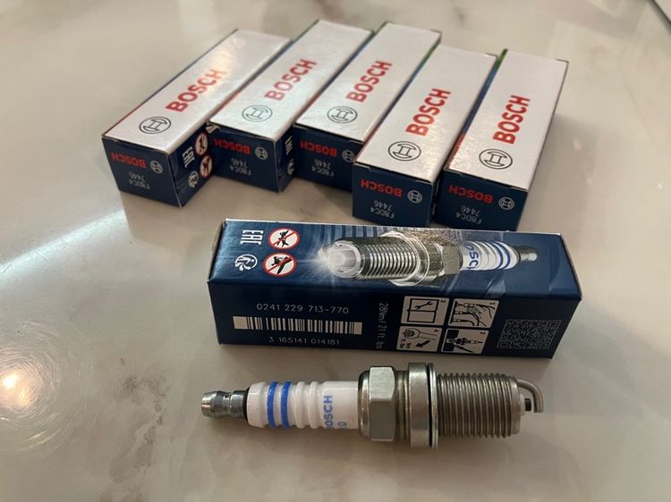 หัวเทียน Benz Boschแท้ เครื่อง M104, M111, M119, M120 W124 W210 W208 W140 R129 R170 W109 (E200 E220 E280 S280 S320 500SEL 300SL 500SL SL280 รูปที่ 5