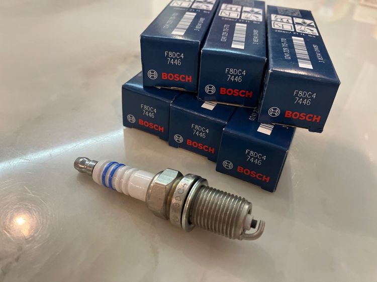หัวเทียน Benz Boschแท้ เครื่อง M104, M111, M119, M120 W124 W210 W208 W140 R129 R170 W109 (E200 E220 E280 S280 S320 500SEL 300SL 500SL SL280