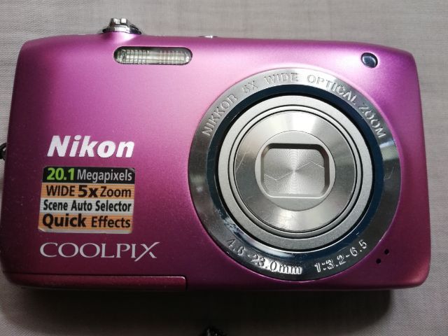 กล้องดิจิตอล Nikon coolpix รุ่น S2800 พร้อมอุปกรณ์ ใช้งานน้อย สภาพดีเหมือนใหม่ รูปที่ 2
