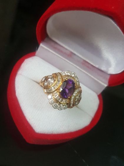 แหวนเพชรเกาะพลอยม่วง รูปที่ 2