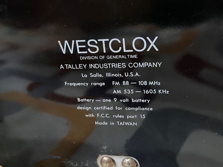 นาฬิกา วิทยุ แนวโรโทร vintage  รูปที่ 9