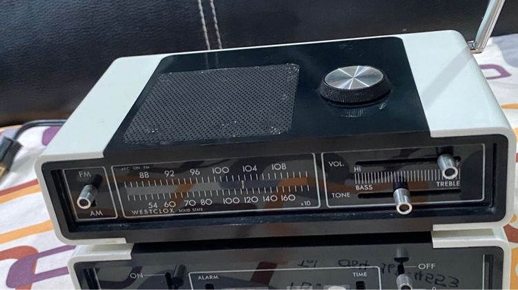 นาฬิกา วิทยุ แนวโรโทร vintage  รูปที่ 2