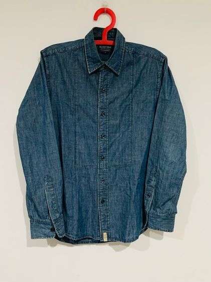 อื่นๆ แขนยาว เสื้อทีเชิ้ต Polo Ralph Lauren เสื้อเชิ้ตยีนส์ POLO RALPH LAREN แท้ 💯 size M อก 21.5 ยาว 28.5 สภาพใหม่มาก ผ้ายีนส์เข้ม ดีเทลดี ทรงสวย เนื้อผ้าดีมาก หายากน่าสะสมครับ