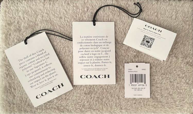 กระเป๋าสตางค์Coachใส่มือถือใส่เครื่องสำอาง รูปที่ 8