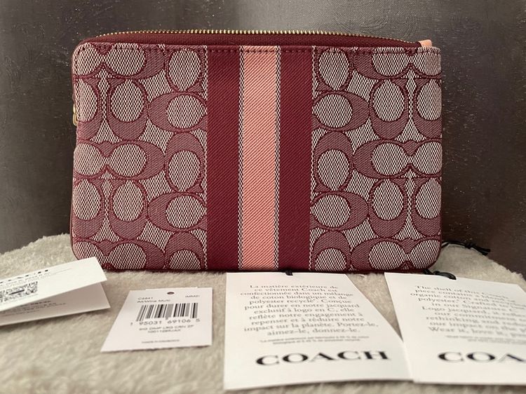 กระเป๋าสตางค์Coachใส่มือถือใส่เครื่องสำอาง รูปที่ 7