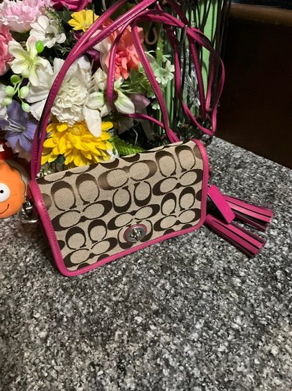 กระเป๋าสะพาย Coach แท้ ทรงกล่อง 8“