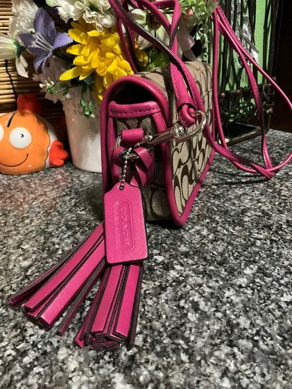 กระเป๋าสะพาย Coach แท้ ทรงกล่อง 8“ รูปที่ 8