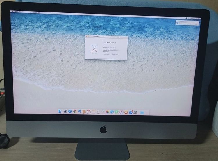 iMac Retina 5K 27インチ Late2015 RAM16GB FusionDrive1TB 良品