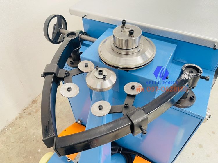 เครื่องประกอบข้องอ ลูกกลิ้งสีเงินชุปแข็ง งานท่อลม แอร์ดักท์ รูปที่ 3