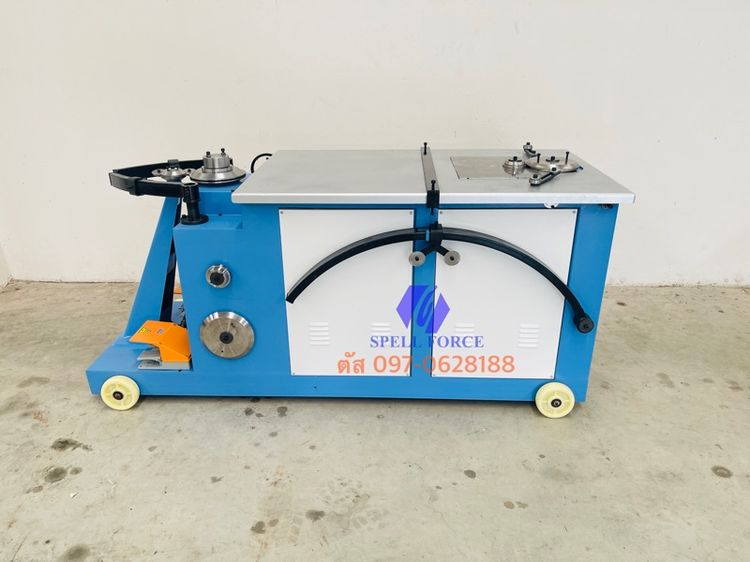 เครื่องประกอบข้องอ ลูกกลิ้งสีเงินชุปแข็ง งานท่อลม แอร์ดักท์ รูปที่ 7