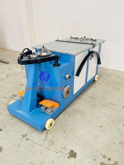 เครื่องประกอบข้องอ ลูกกลิ้งสีเงินชุปแข็ง งานท่อลม แอร์ดักท์ รูปที่ 4