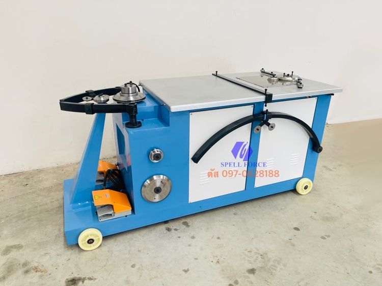 เครื่องประกอบข้องอ ลูกกลิ้งสีเงินชุปแข็ง งานท่อลม แอร์ดักท์