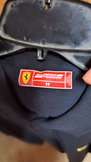 Ferrari แท้ เสื้อโปโล มือสองสภาพดี อก 42 นิ้ว รูปที่ 5