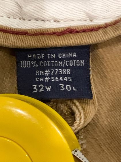J CREW broken chino made in China  รูปที่ 3