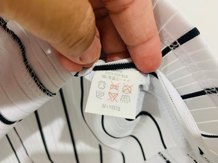เสื้อเบสบอล Tiger งานปักหน้าหลัง แท้ 💯 size S วัดจริง ขนาด อก 20 ยาว 26.5 สภาพใหม่มาก ทรงสวย สกีนจม ผ้าบางนิ่มดีมากครับ หายากน่าสะสมครับ รูปที่ 6