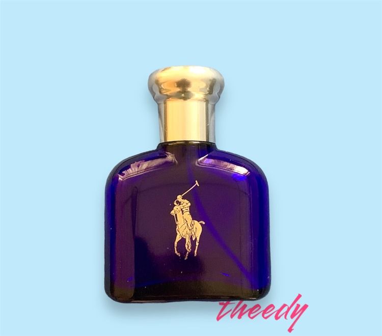 ขวดน้ำหอมเปล่าพร้อมกล่อง ยี่ห้อ Polo Ralph Lauren รุ่น Blue Eau De Toilette รูปที่ 2