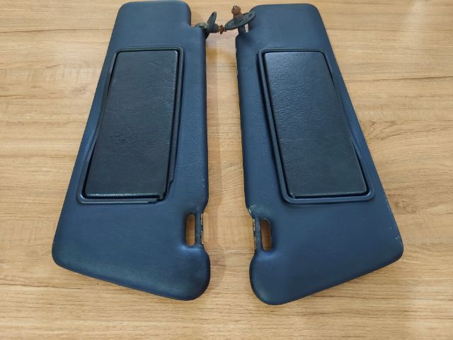 บังแดดคู่หน้า Benz 190E w201 สีน้ำเงินเข้ม สเป็คนอก รุ่นมีไฟ เก่าจากนอกครบคู่   รูปที่ 7