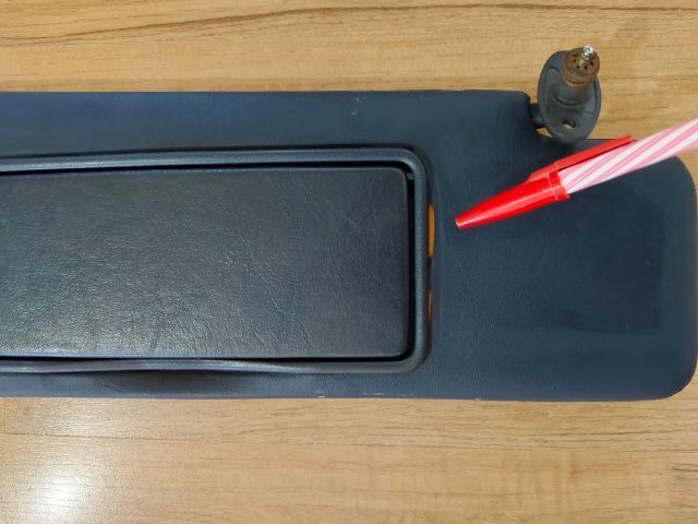 บังแดดคู่หน้า Benz 190E w201 สีน้ำเงินเข้ม สเป็คนอก รุ่นมีไฟ เก่าจากนอกครบคู่   รูปที่ 5