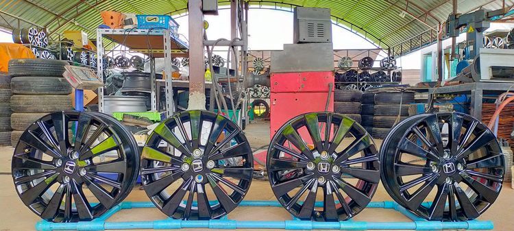 แม็กฮอนด้าcity RS ขอบ16 กว้าง6 et45 สีเดิมป้ายแดงใส่ city jazz ได้ทุกรุ่น รูปที่ 12