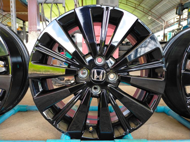 แม็กฮอนด้าcity RS ขอบ16 กว้าง6 et45 สีเดิมป้ายแดงใส่ city jazz ได้ทุกรุ่น รูปที่ 4