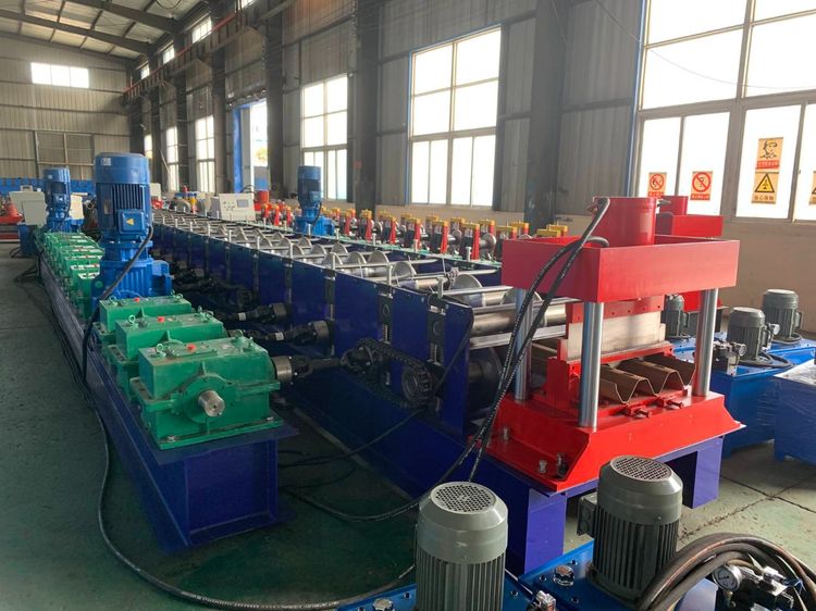 เครื่องรีดการ์ดเรล สองลอน สามลอน บ็อกซ์เอ้า เสาไฟฟ้า เหล็กรูปพรรณ เย็น ซี แปร ชิปไพล รีดการ์ดถนน ข้ออ้อย ฉาก รางน้ำ ไอบีม เฮ็ดบีม เพลา รูปที่ 9