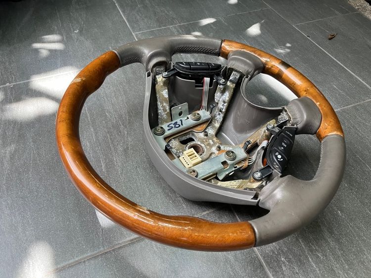 Jaguar SType พวงมาลัย ไม้ Walnut Mutifunction มือสอง รถรุ่นปี 2000-2004  รูปที่ 4