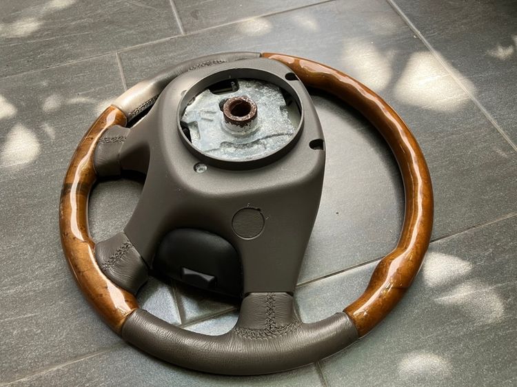 Jaguar SType พวงมาลัย ไม้ Walnut Mutifunction มือสอง รถรุ่นปี 2000-2004  รูปที่ 7